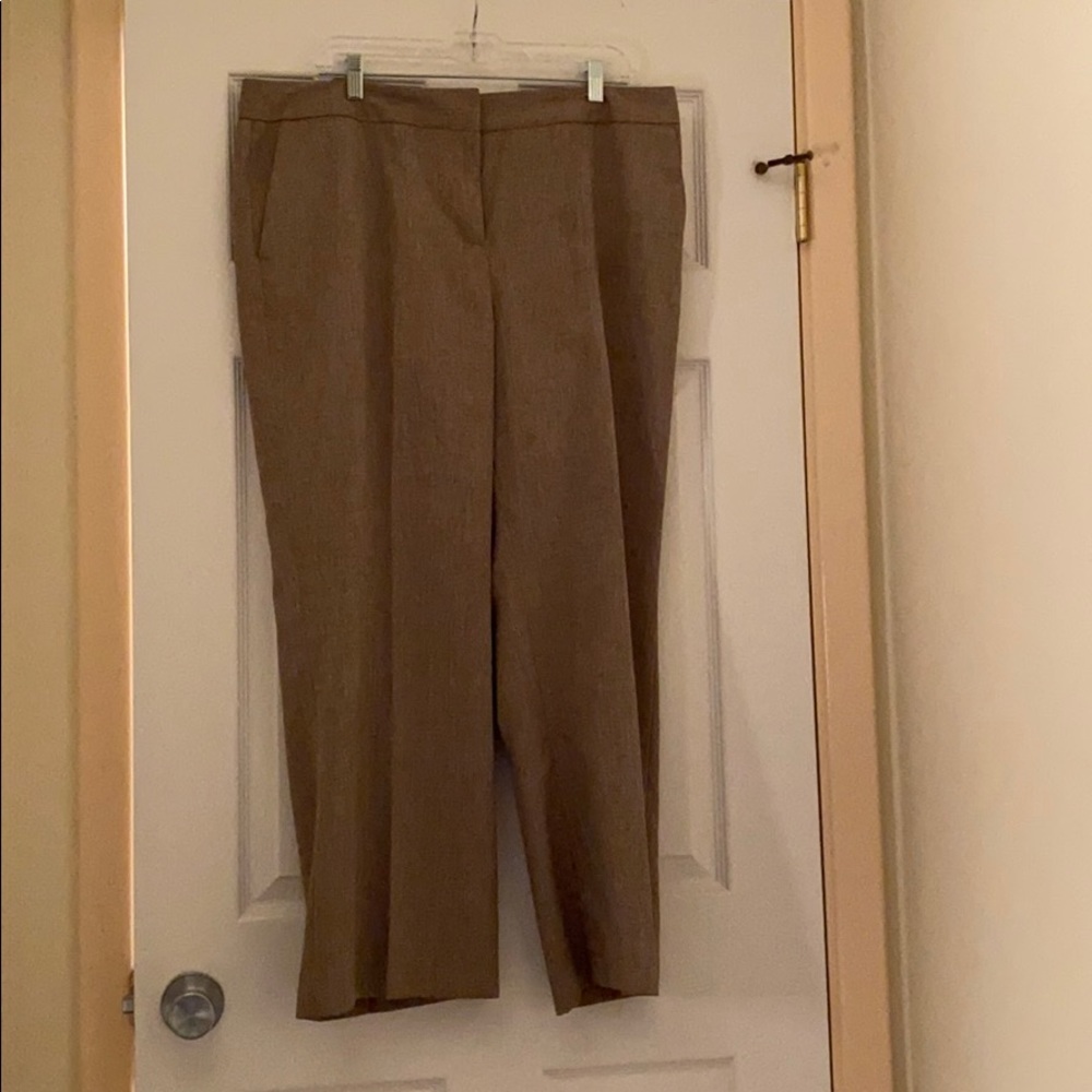 Brown dress pants